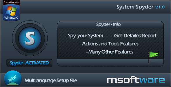 System Spyder - CodeCanyon Item for Sale