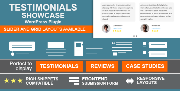 Testimonials Showcase - WordPress Plugin - CodeCanyon Item for Sale