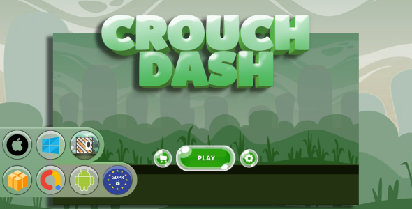 Crouch Dash Game Template - CodeCanyon Item for Sale