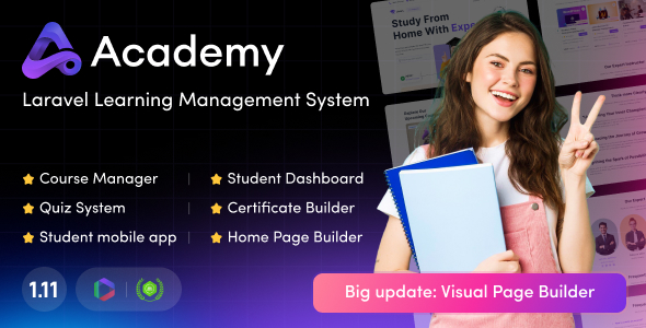 Academy LMS Laravel Learning Management System by Creativeitem | CodeCanyon