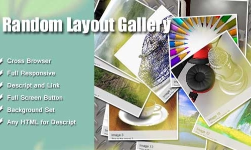 Random Layout Gallery by maxtecb | CodeCanyon