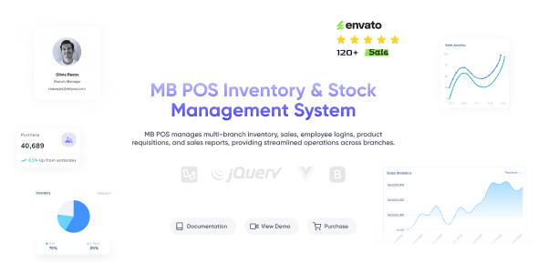 MB POS Inventory & Stock Management System - CodeCanyon Item for Sale