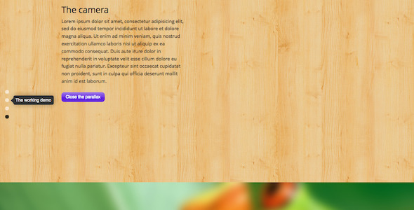 Fullscreen Parallax WordPress Plugin - CodeCanyon Item for Sale