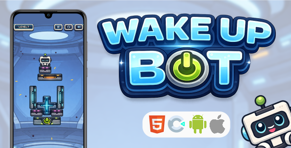 Wake Up Bot | Construct3 Game - CodeCanyon Item for Sale