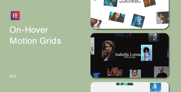 On-Hover Motion Grids for Elementor - CodeCanyon Item for Sale