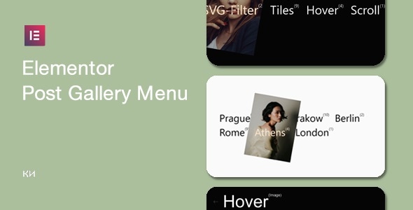 Post Gallery Menu for Elementor - CodeCanyon Item for Sale