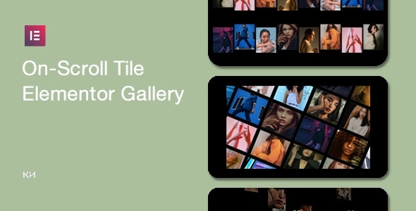 On-Scroll Tile Galleries for Elementor - CodeCanyon Item for Sale
