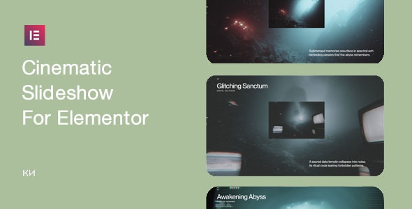 Cinematic Slideshow for Elementor - CodeCanyon Item for Sale