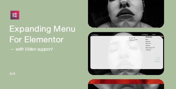 Expanding Menu for Elementor - CodeCanyon Item for Sale