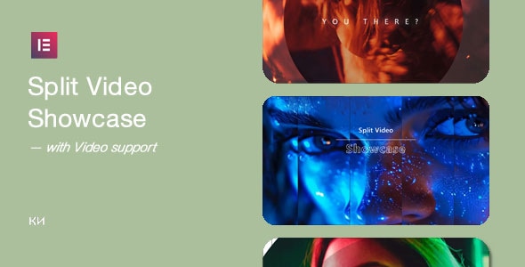Split Video Showcase for Elementor - CodeCanyon Item for Sale