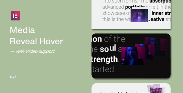 Media Reveal Hover for Elementor - CodeCanyon Item for Sale