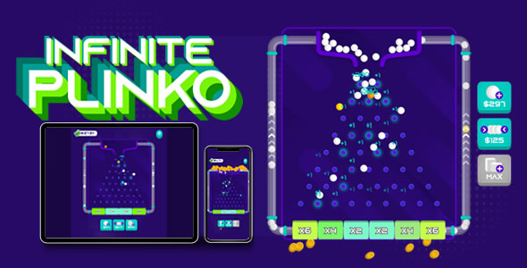 Infinite Plinko - HTML5 Game - CodeCanyon Item for Sale