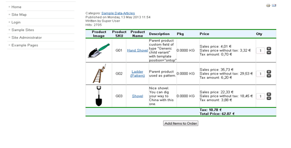 Multi Product Express Order Form Content Plugin - CodeCanyon Item for Sale