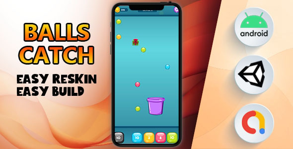 Balls Catch - (Unity - Admob - Game) - CodeCanyon Item for Sale