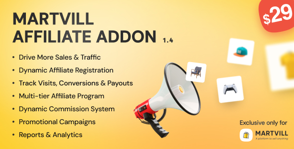 Martvill - Affiliate Add-on - CodeCanyon Item for Sale