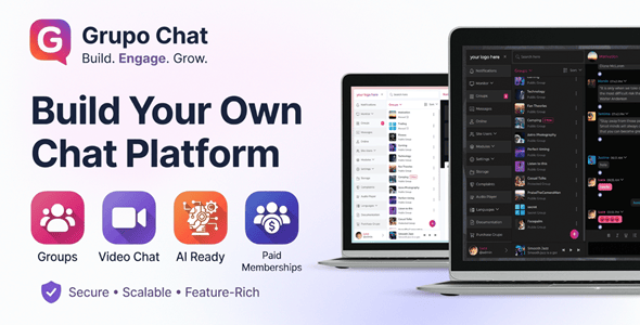 Grupo Chat - AI-Powered Real-Time Group Messaging Platform - CodeCanyon Item for Sale
