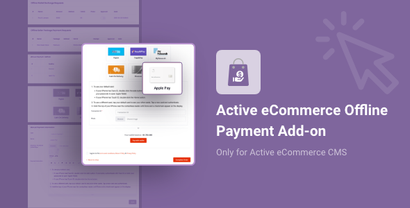 Active eCommerce Offline Payment Add-on - CodeCanyon Item for Sale