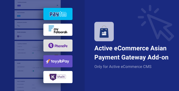 Active eCommerce Asian Payment Gateway Add-on - CodeCanyon Item for Sale