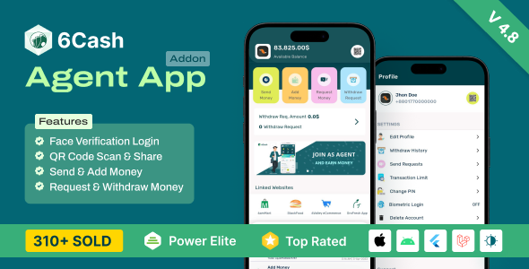 6Cash - Agent App - CodeCanyon Item for Sale