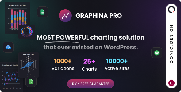 Graphina Pro - WordPress Plugin for Charts, Graphs & Datasets - CodeCanyon Item for Sale