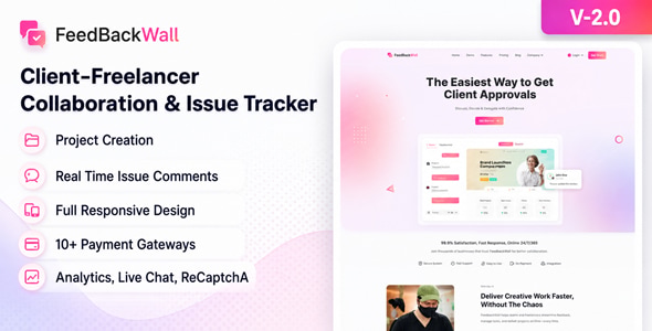 FeedBackWall - SaaS Client Approval & Issue Tracking System - CodeCanyon Item for Sale