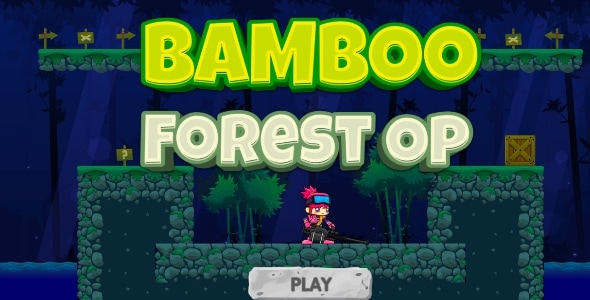 Bamboo Forest Operation | HTML5 Platform Game - CodeCanyon Item for Sale