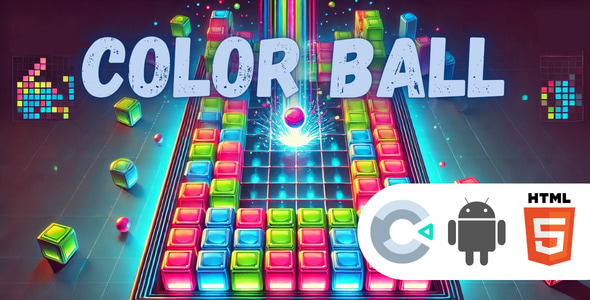 Color Ball | Construct 3 | HTML5 Game - CodeCanyon Item for Sale