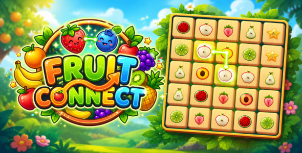 Fruit Connect | HTML5 (Phaser 3) Game - CodeCanyon Item for Sale
