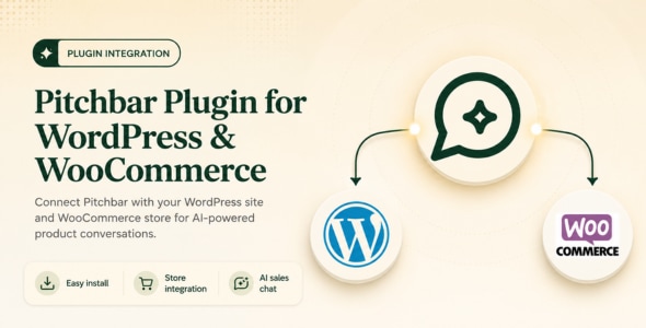 Pitchbar Plugin for WordPress & WooCommerce - CodeCanyon Item for Sale