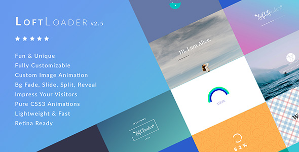 LoftLoader Pro - Preloader Plugin for WordPress - CodeCanyon Item for Sale