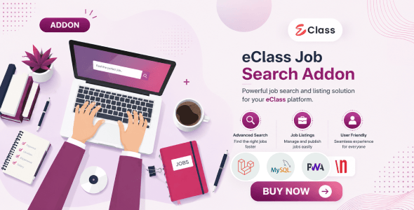 eClass Job Search Addon - CodeCanyon Item for Sale