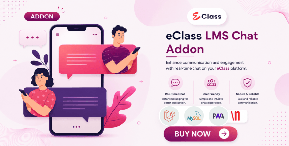 eClass LMS Chat Addon - CodeCanyon Item for Sale