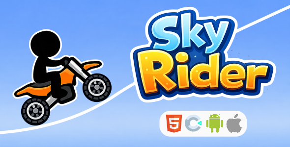Sky Rider | Construct 3 Game - CodeCanyon Item for Sale