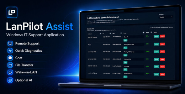 LanPilot Assist | Windows Application - CodeCanyon Item for Sale