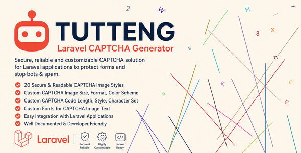 Tutteng - Laravel Captha Generator - CodeCanyon Item for Sale