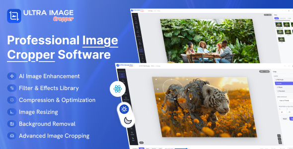 Ultra Image Cropper - React Image Editing & Cropping Plugin - CodeCanyon Item for Sale