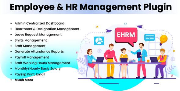 Employee And HR Manager Plugin - CodeCanyon Item for Sale