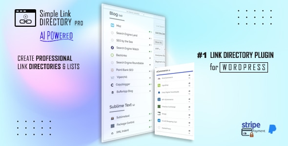 Simple Link Directory Pro - AI Powered - CodeCanyon Item for Sale