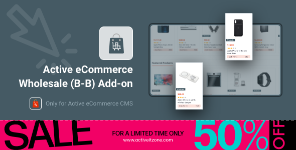 Active eCommerce Wholesale (B-B) Add-on - CodeCanyon Item for Sale