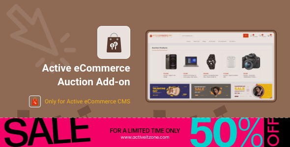 Active eCommerce Auction Add-on - CodeCanyon Item for Sale