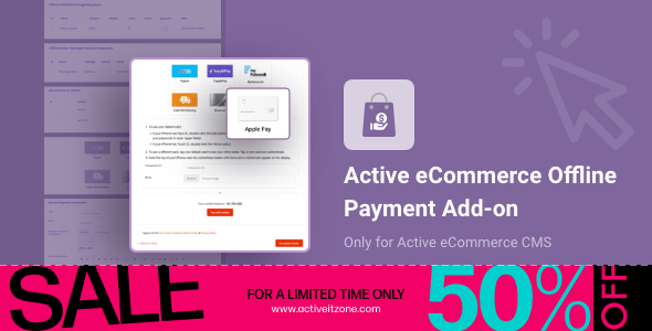 Active eCommerce Offline Payment Add-on - CodeCanyon Item for Sale