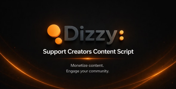 dizzy - Support Creators Content Script - CodeCanyon Item for Sale