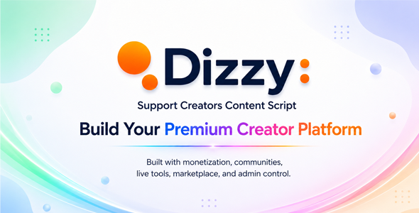 dizzy - Support Creators Content Script - CodeCanyon Item for Sale