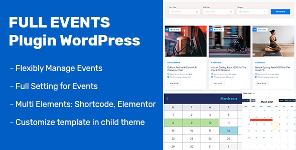 FullEvents - Event Calendar & Booking Plugin - CodeCanyon Item for Sale