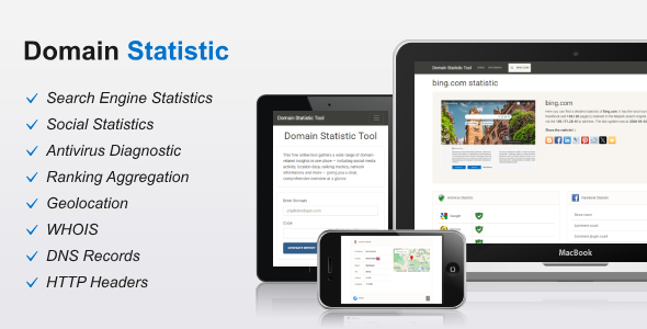 Domain Statistic Tool - CodeCanyon Item for Sale