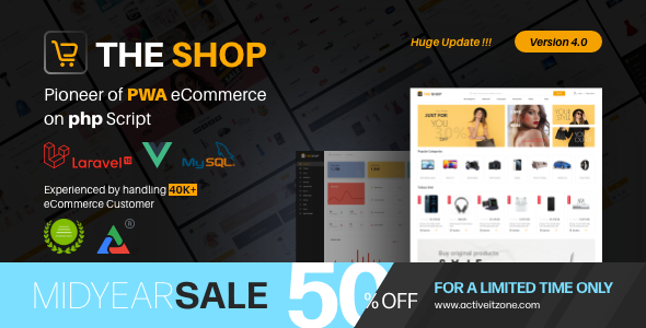 The Shop - PWA eCommerce CMS - CodeCanyon Item for Sale