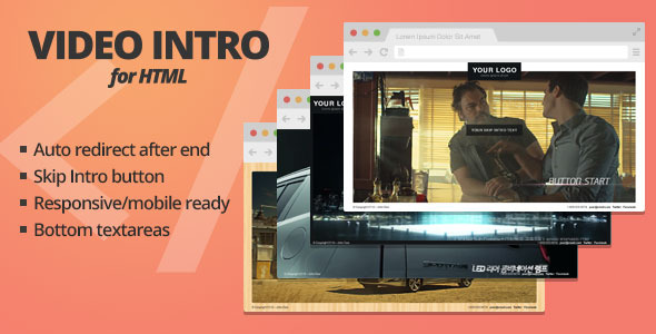Video Intro for HTML - CodeCanyon Item for Sale