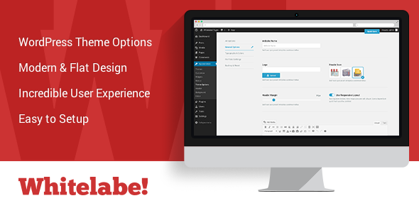 Whitelabel WordPress Theme & Plugin Options Panel - CodeCanyon Item for Sale