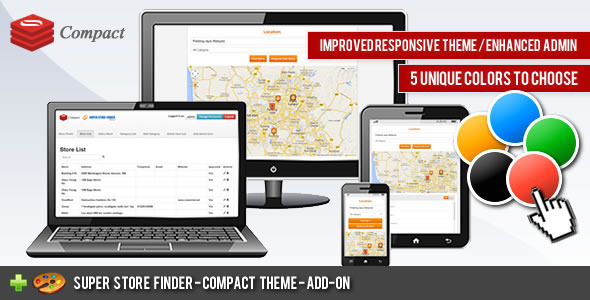 Compact Theme - Super Store Finder - CodeCanyon Item for Sale