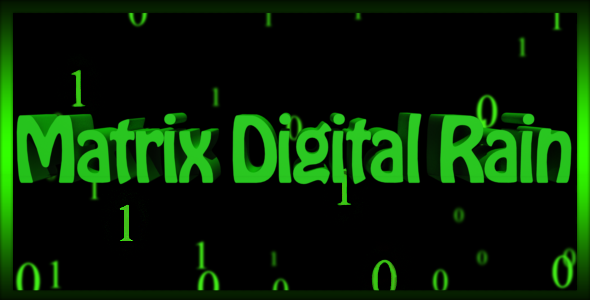 Matrix Digital Rain - CodeCanyon Item for Sale